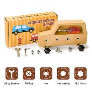 Busy Board Montessori Toys for Toddlers Sensory Toys Learning Basic Dress Skill
