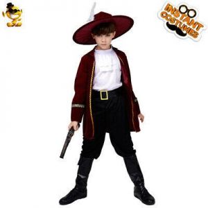 Halloween Party Boys Cosplay Robber Costume Cool Pirate Costumes for Kids